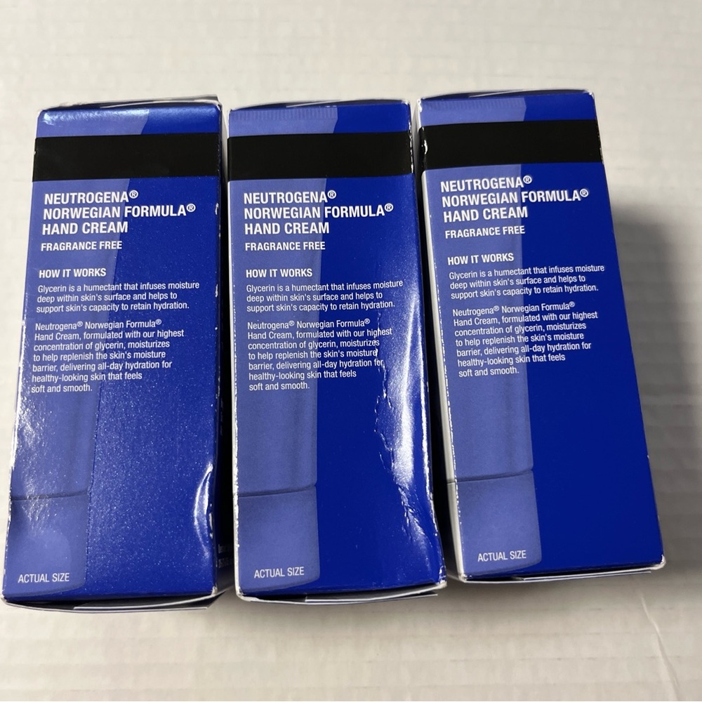 3 Neutrogena Norwegian Formula Moisturizing Dry Hand Cream Fragrance Free 2 Oz - Picture 5 of 8